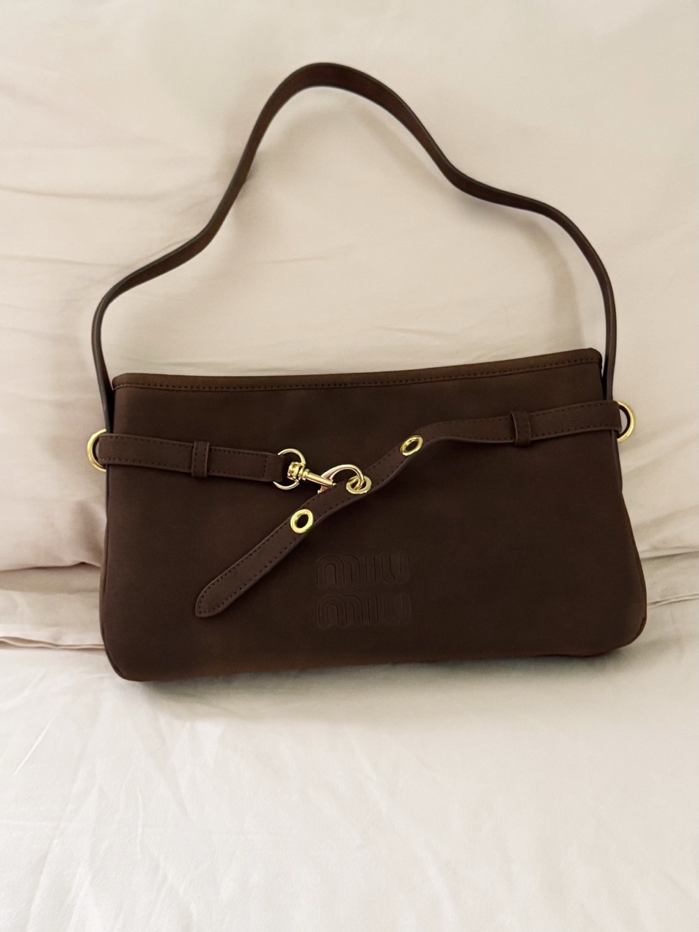 Chocolate Brown Shoulder Bag 🤎